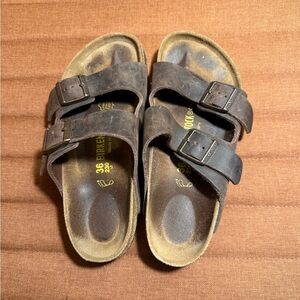 Birkenstock Kids Dark Brown Sandals
